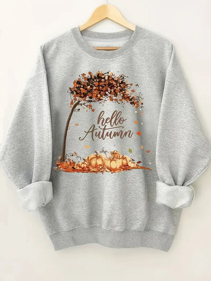 Warme herfst trui